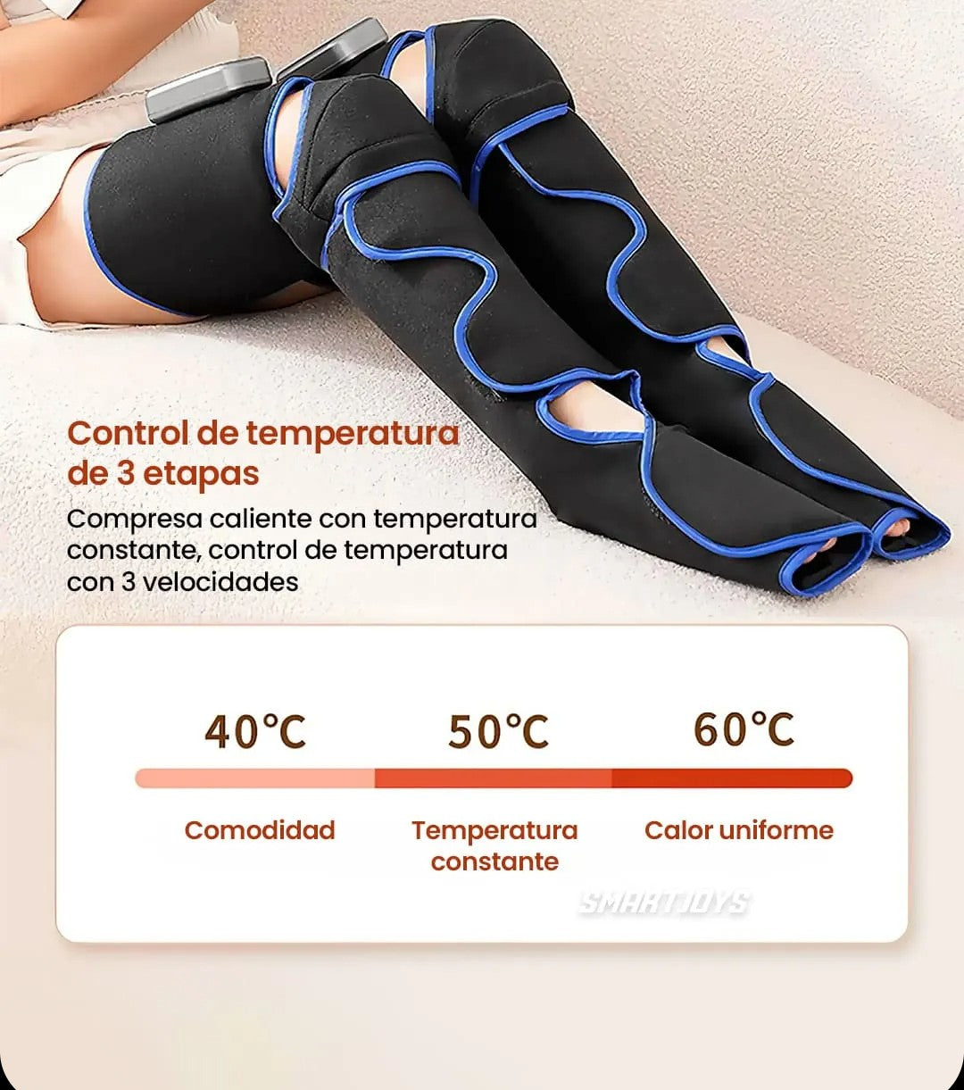 Masajeador de Piernas – Alivio Completo para Circulación y Dolor