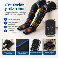 Masajeador de Piernas – Alivio Completo para Circulación y Dolor